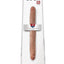 King Cock Slim Double Dildo - Caramel/Tan - 12in