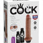 King Cock Squirting Cock Kits - Tan - 7in