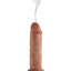 King Cock Squirting Dildo - Caramel/Tan - 6in