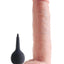 King Cock Squirting Dildo with Balls
