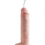 King Cock Squirting Dildo with Balls - Vanilla - 10in