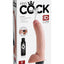 King Cock Squirting Dildo with Balls
