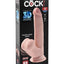 King Cock Triple Density Cock with Swinging Balls