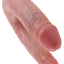 King Cock U-Shaped Small Double Trouble Dildo