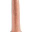 King Cock Uncut Dildo - Vanilla - 9in
