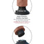 King Cock Vibrating Dildo - Caramel - 6in