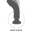 King Cock Vibrating Dildo - Vanilla - 6in