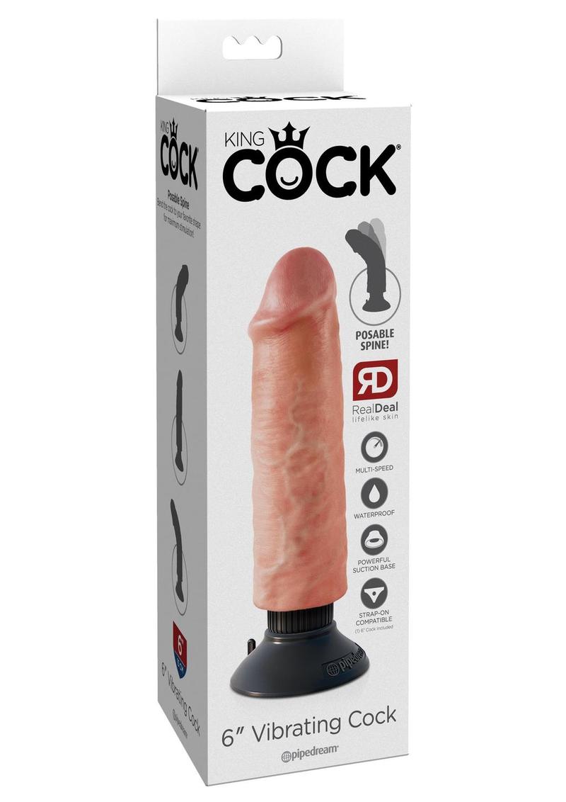 King Cock Vibrating Dildo