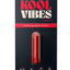 Kool Vibes Rechargeable Mini Bullet - Cherry/Red