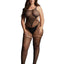 Le Desir Duo Net High Neck Bodystocking