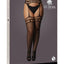 Le Desir Garterbelt Stockings with Open Design