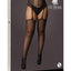 Le Desir High-Waist Garterbelt Stockings