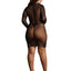 Le Desir Long Sleeve Fishnet Dress