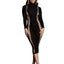 Le Desir Shade Carme Xi Dress with Turtleneck