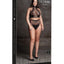 Le Desir Shade Carpo Xlvi Two Piece with Turtleneck, Crop Top and Pantie