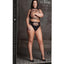 Le Desir Shade Helike Xlv Two Piece with Open Cups, Crop Top and Pantie