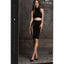 Le Desir Shade Kala Xxxvii Two Piece with Turtleneck, Crop Top and Skirt