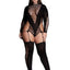 Le Desir Shade Kalyke Xxiii Bodystocking with Turtleneck