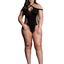 Le Desir Shade Leda Xiii Body with Crossed Neckline and Off Shoulder Straps