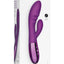 Le Wand Blend Rechargeable Siliconel Rabbit Vibrator - Cherry