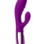 Le Wand Blend Rechargeable Siliconel Rabbit Vibrator - Cherry