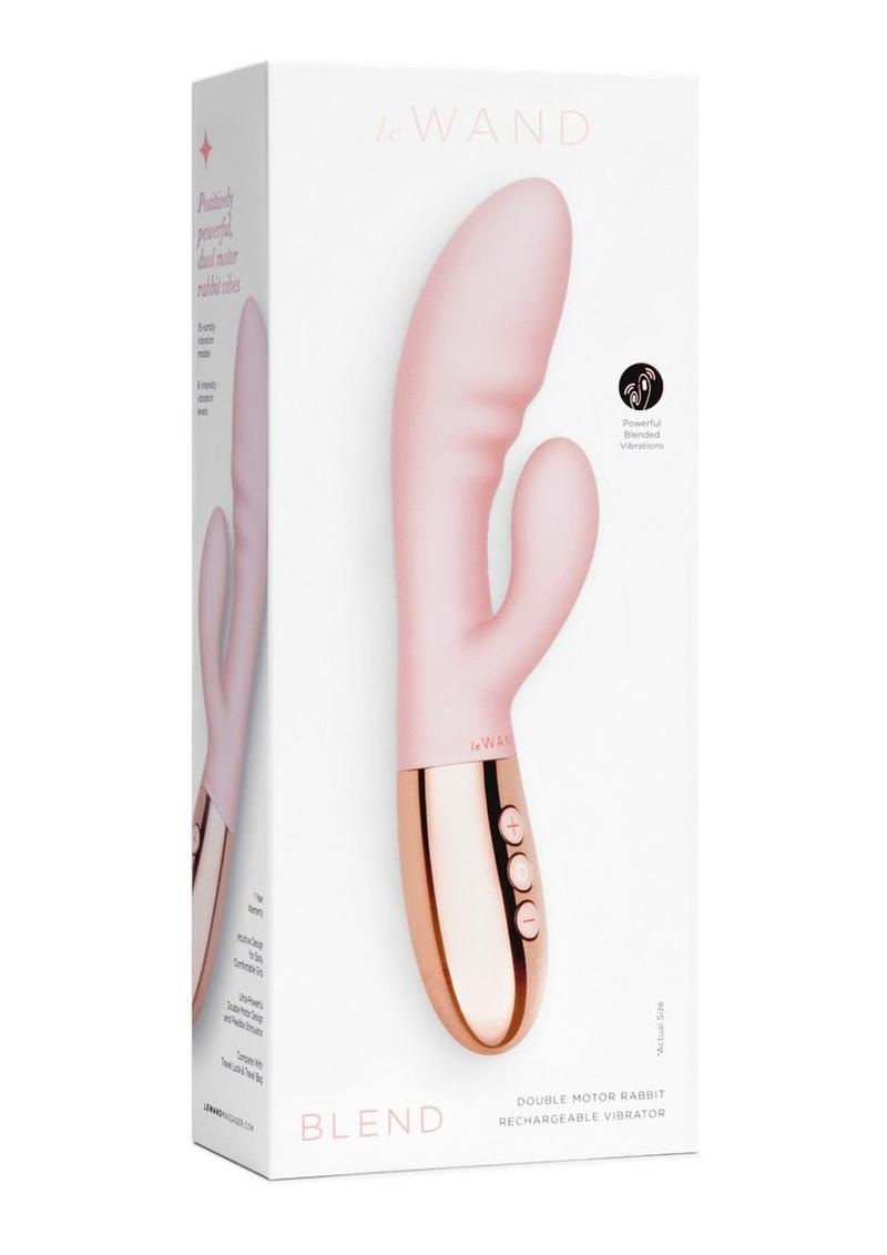 Le Wand Blend Rechargeable Siliconel Rabbit Vibrator