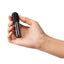 Le Wand Bullet Rechargeable Vibrator with Textured Silicone Sleeve and Ring