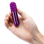 Le Wand Bullet Rechargeable Vibrator with Textured Silicone Sleeve and Ring