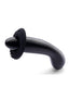 Le Wand Crystal G-Wand with Silicone Ring - Black Obsidian - Black