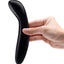 Le Wand Crystal G-Wand with Silicone Ring - Black Obsidian
