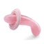 Le Wand Crystal G-Wand with Silicone Ring - Rose Quartz