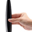 Le Wand Crystal Slim Wand with Silicone Ring - Black Obsidian