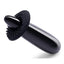 Le Wand Crystal Wand Probe with Silicone Ring - Black Obsidian - Black