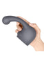 Le Wand Curve Weighted Silicone Attachment - Grey
