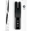 Le Wand Deux Silicone Rechargeable Dual Vibrator - Black