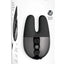 Le Wand Double Vibe Rechargeable Silicone Rabbit Vibrator - Black