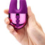 Le Wand Double Vibe Rechargeable Silicone Rabbit Vibrator - Cherry/Purple