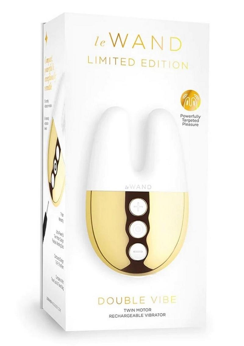 Le Wand Double Vibe Rechargeable Silicone Rabbit Vibrator