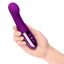 Le Wand Gee Rechargeable Silicone Body Wand - Cherry/Purple
