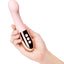 Le Wand Gee Rechargeable Silicone Body Wand - Rose Gold