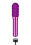 Le Wand Grand Bullet Rechargeable Silione Vibrator - Cherry/Purple