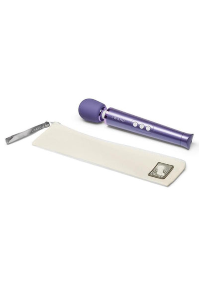 Le Wand Petite Rechargeable Silicone Vibrating Massager - Purple/Violet