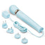 Le Wand Plugin Vibrating Massager - Sky Blue