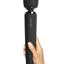 Le Wand Rechargeable Silicone Massager - Black/Matte Black