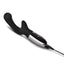 Le Wand Xo Rechargeable Silicone Dual Stimulating Vibrator - Black
