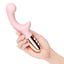 Le Wand Xo Rechargeable Silicone Dual Stimulating Vibrator - Rose Gold