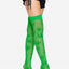 Leg Avenue 420 Net Thigh High - Green - One Size