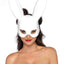 Leg Avenue Bondage Bunny Mask - White - One Size