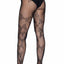 Leg Avenue Butterfly Net Tights - Black - One Size