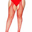 Leg Avenue Crystalized Fishnet Suspender Pantyhose
